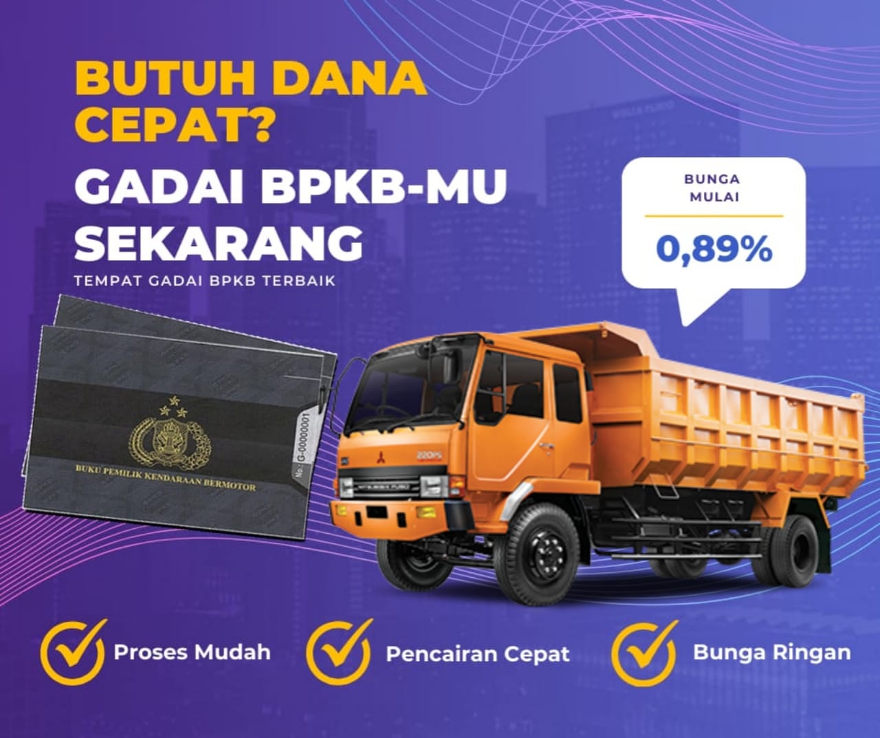 Pinjaman Dana Jaminan Bpkb Mobil Truck Mitsubishi Fuso Fm Dapat Pinjaman Berapa? Seperti Ini Simulasinya